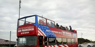 從香港出發到舊金山的九巴