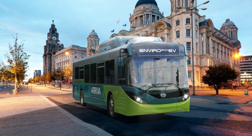 ADL及BYD為利物浦地區提供全電動的巴士