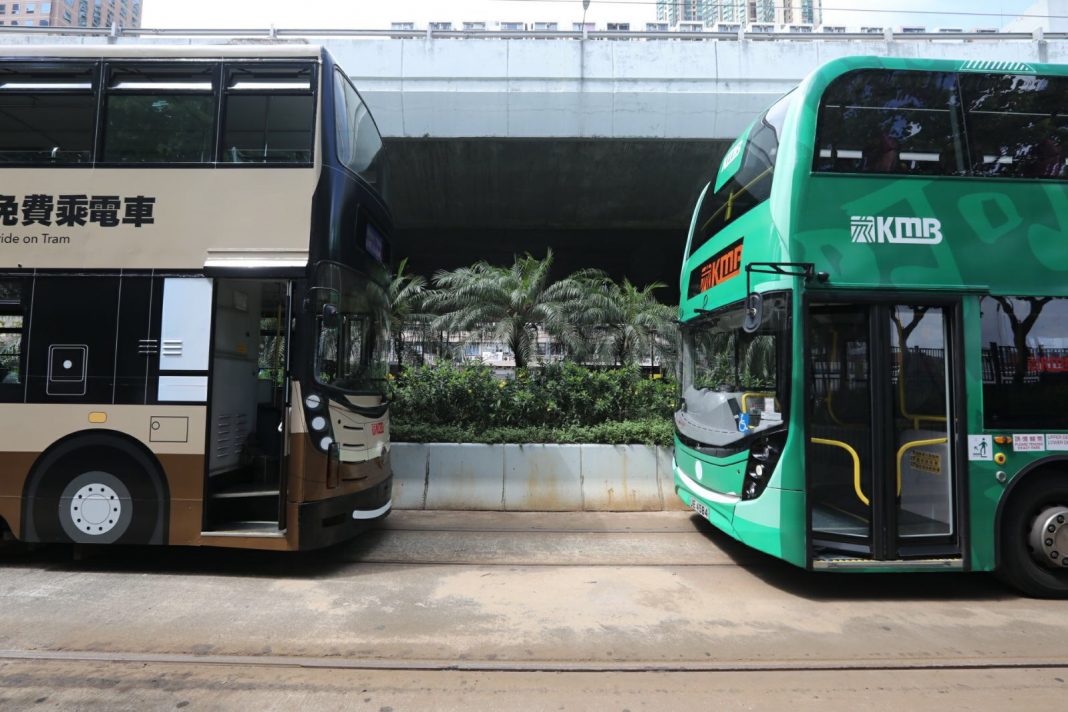 KMB Hongkong Tramway Interchange