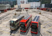 九巴及龍運安裝逾二萬塊太陽能板 KMB Solar Panel Buses
