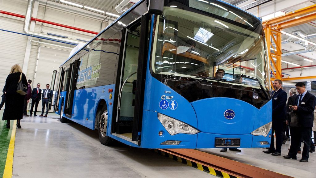 BYD Electric Bus & Truck Hungary