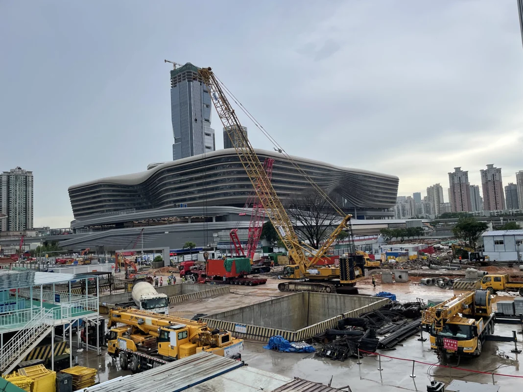 New Huanggang Checkpoint under Construction 202606
